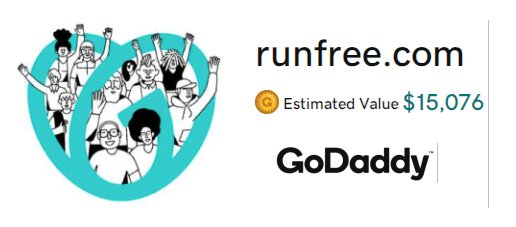 GoDaddy appraisal: runfree.com Estimated Value $15,076